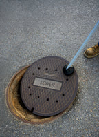 EZLyft Magnetic Manhole Cover Lifter & Sewer Cover Lid Lifting Tool